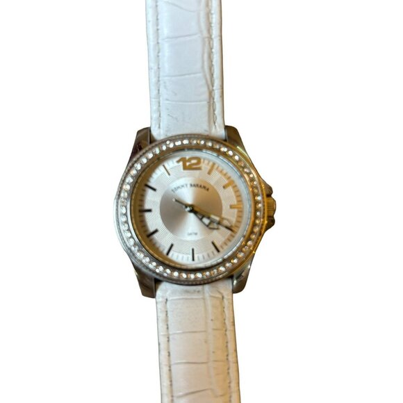 Tommy Bahama TB2128 Women\'s Sparkling Stones Bezel White Dial‎ Leather Watch main image 4